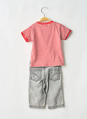 Ensemble pantalon poches rouge MINI POUCE garçon