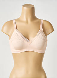 Soutien-gorge effet matière satinée haut soutien-gorge emboitant rose SLOGGI femme