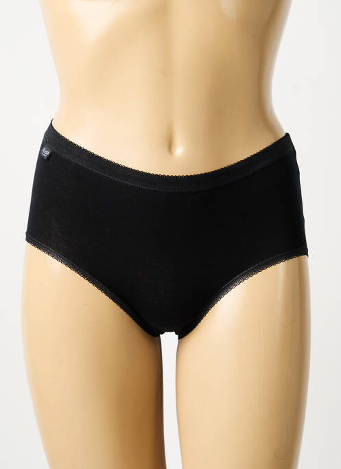 Culotte stretch noir SLOGGI femme