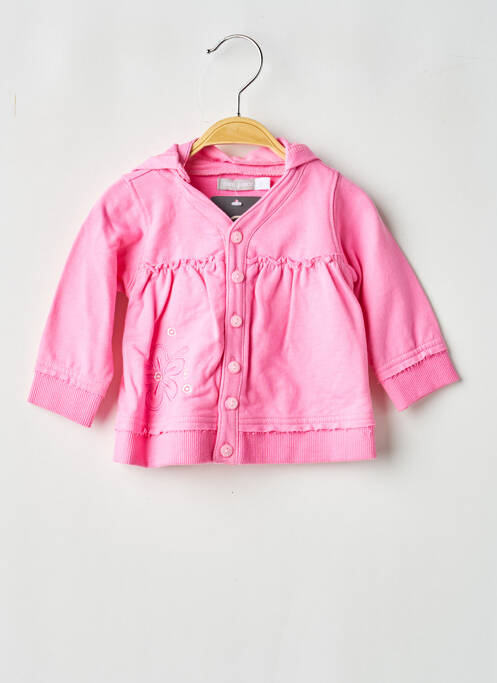 Veste casual fermeture boutonnée sur le devant rose MINI POUCE fille