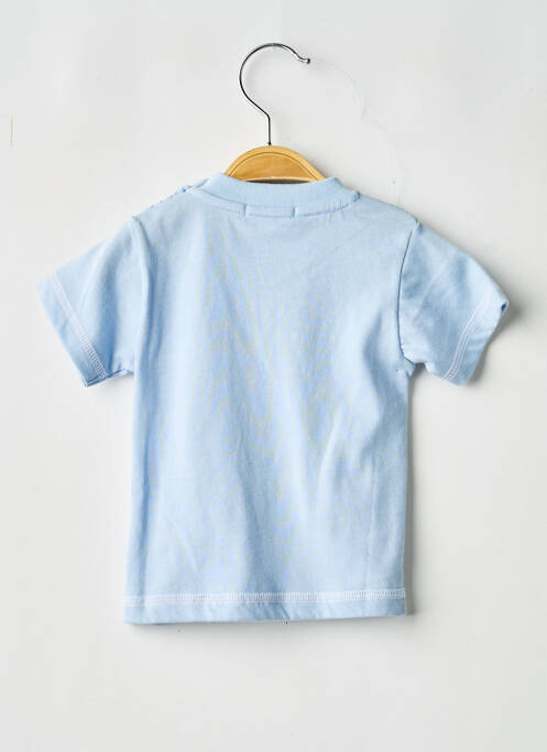 T-shirt stretch manches courtes bleu DR KID garcon