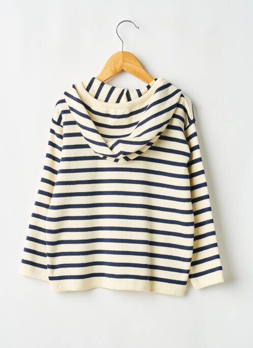 Gilet manches longues beige NICE KIDS garçon