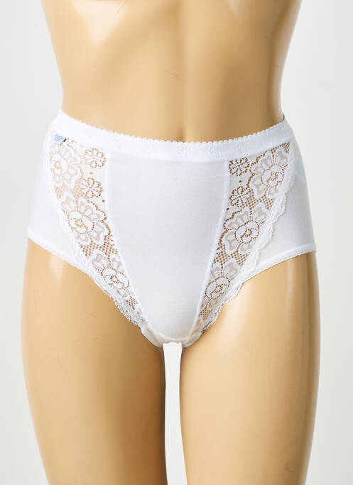 Culotte haute blanc SLOGGI femme