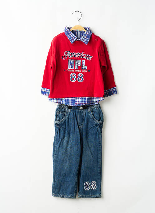 Ensemble pantalon bleu TEDDY LU garçon