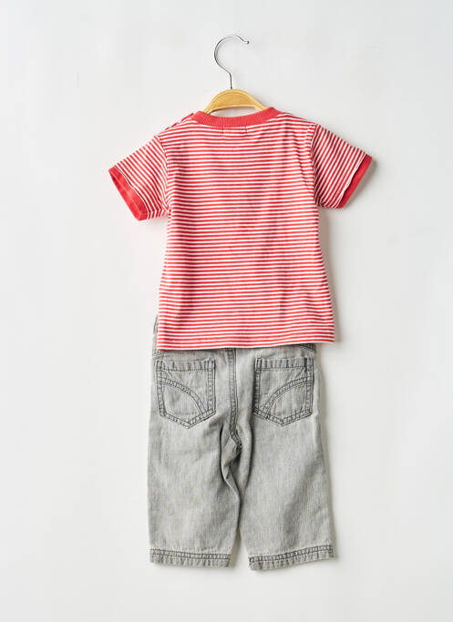 Ensemble pantalon rouge MINI POUCE garçon