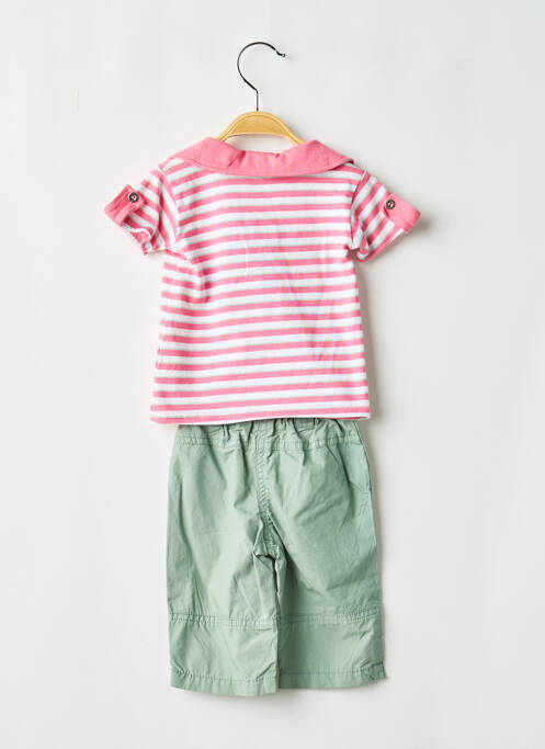 Ensemble short vert MINI POUCE garçon