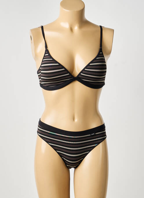 Ensemble lingerie noir AVET femme