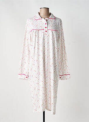 Chemise de nuit imprimé fleurs rose JET femme