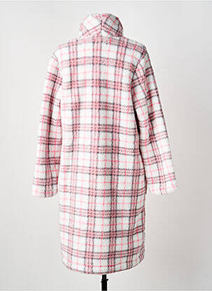 Robe de chambre col col montant rose MASSANA femme