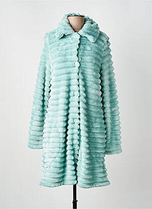 Robe de chambre stretch vert MASSANA femme