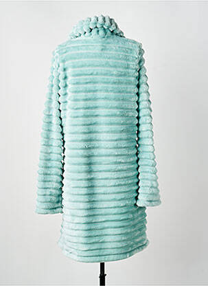 Robe de chambre stretch vert MASSANA femme