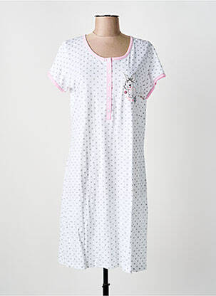 Chemise de nuit stretch rose ARABESCO femme