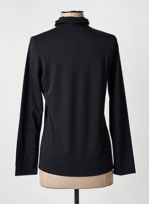 Sous-pull stretch manches longues noir MASSANA femme