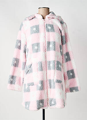 Robe de chambre rose MASSANA femme