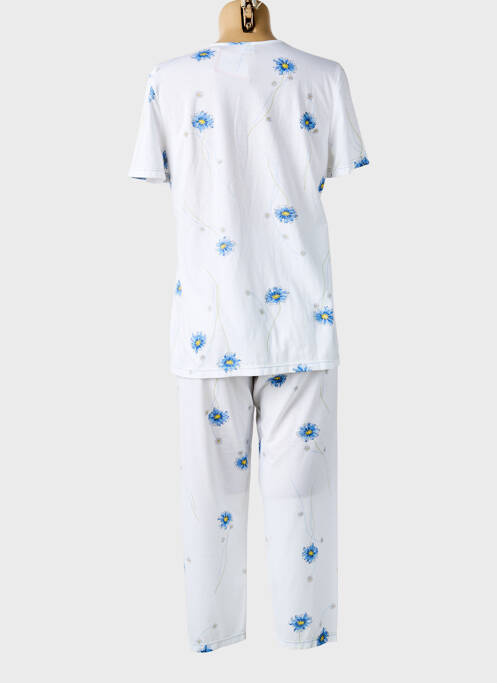 Pyjama col v bleu REGENCE femme