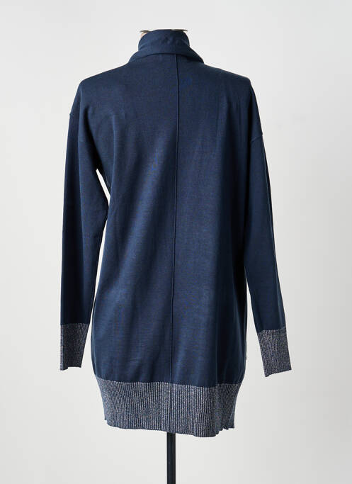 Gilet manches longues stretch bleu CONCEPT K femme