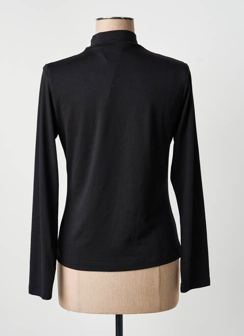Sous-pull stretch manches longues noir 20/20 femme