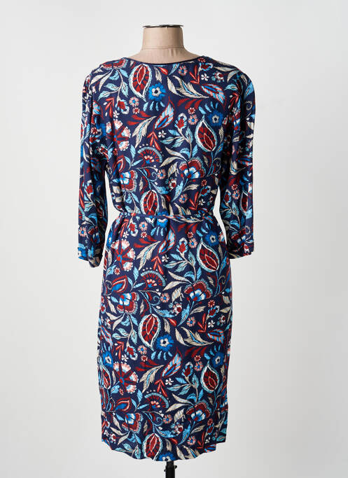 Robe mi-longue bleu GRIFFON femme