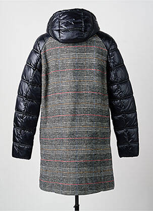 Doudoune manches longues a capuche noir CONCEPT K femme