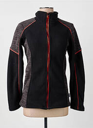 Polaire stretch noir LMA femme