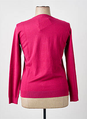 Pull stretch manches longues rose MCM femme