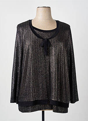 Top stretch manches longues or GUY DUBOUIS femme