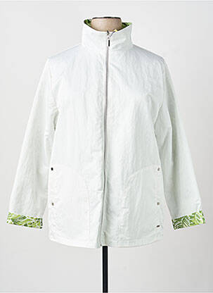 Coupe-vent réversible sans capuche blanc MCM femme