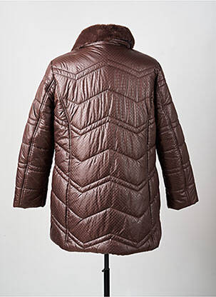 Doudoune poches sans capuche marron MCM femme