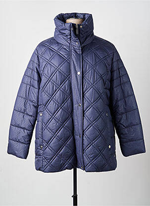 Doudoune poches sans capuche bleu MACM femme