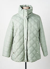 Doudoune poches sans capuche vert MACM femme