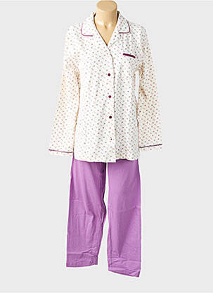 Pyjama tissage jersey violet JET femme