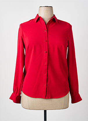 Chemisier rouge GUY DUBOUIS femme