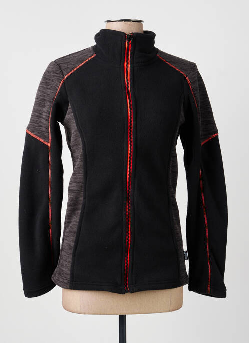 Polaire stretch noir LMA femme