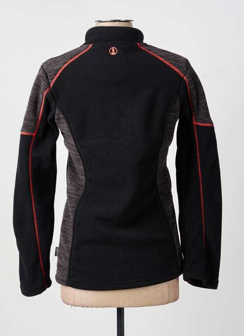 Polaire stretch noir LMA femme