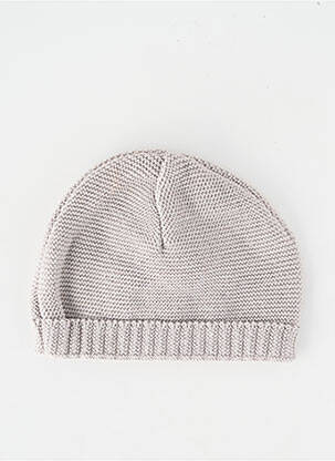 Bonnet maille fine gris MARESE enfant