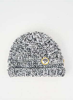 Bonnet maille tricot noir NANO & NANETTE garcon