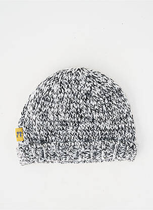 Bonnet bord-côtes noir NANO & NANETTE garcon