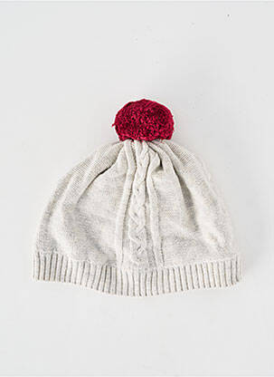 Bonnet maille fine gris MARESE enfant