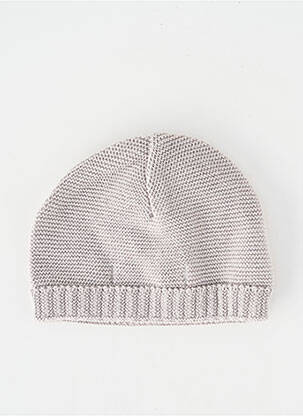 Bonnet maille fine gris MARESE enfant
