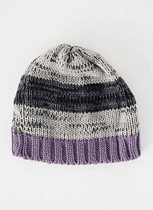 Bonnet bord-côtes gris MARESE garcon