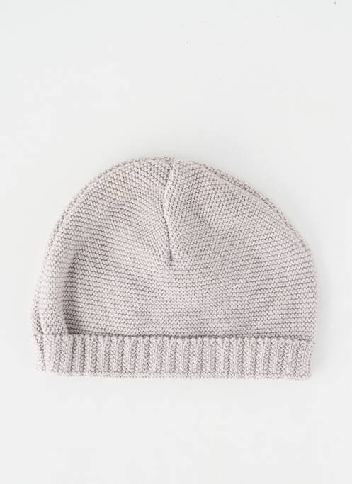 Bonnet maille fine gris MARESE enfant