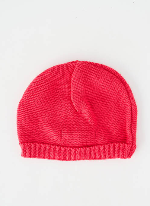 Bonnet maille fine rose MARESE enfant