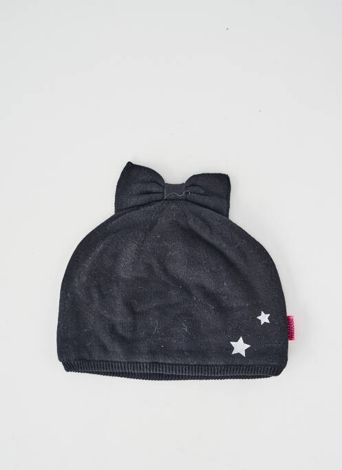 Bonnet maille fine noir NANO & NANETTE fille