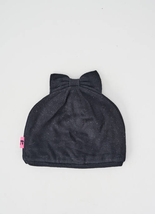 Bonnet maille fine noir NANO & NANETTE fille