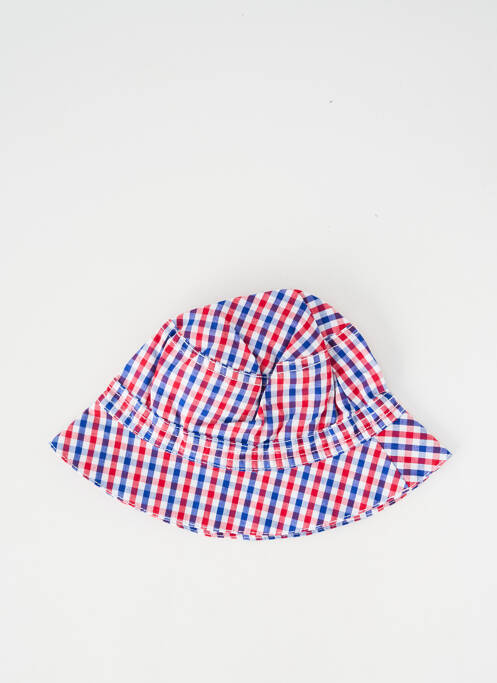 Chapeau imprimé carreaux bleu NANO & NANETTE garcon