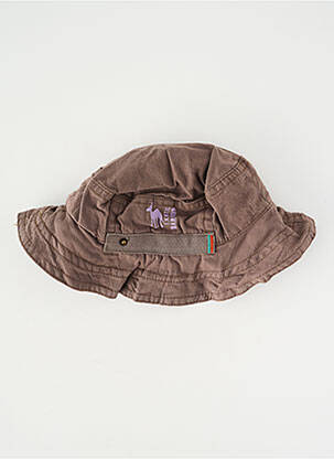 Chapeau imprimé fantaisie marron MARESE enfant