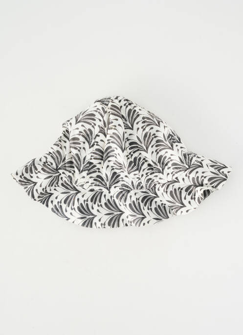 Chapeau imprimé fantaisie blanc MARESE enfant