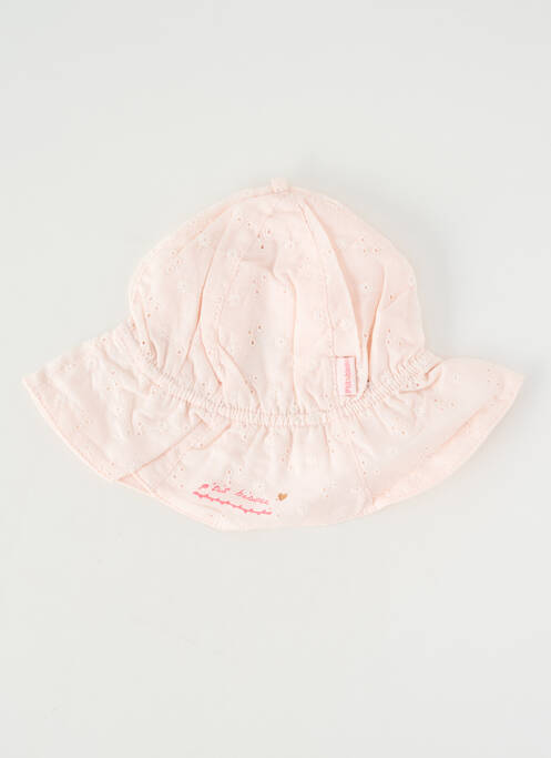 Chapeau forme bob rose P'TIT BISOU fille