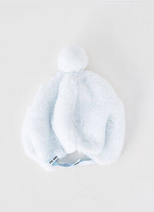 Bonnet doublure blanc P'TIT BISOU garcon
