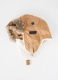 Bonnet doublure marron NANO & NANETTE garcon